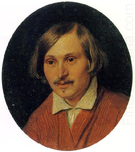 Alexander Ivanov Portrait of Nikolai Gogol china oil painting image